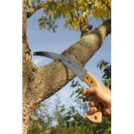 Scie arboricole 28 cm BAHCO poign&eacute;e bois