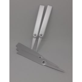 25 &eacute;tiquettes aluminium &agrave; planter ou suspendre