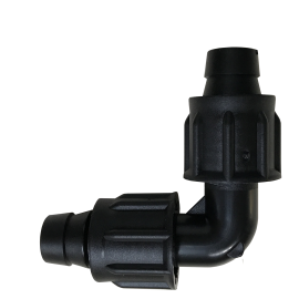 Coude pour tuyau T-tape &Oslash;16 x 16 mm