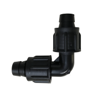 Coude pour gaine agricole &Oslash;16 x 16 mm