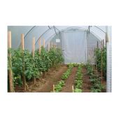 Serre Gothique Poly&eacute;thyl&egrave;ne 4m50 avec a&eacute;rations lat&eacute;rales