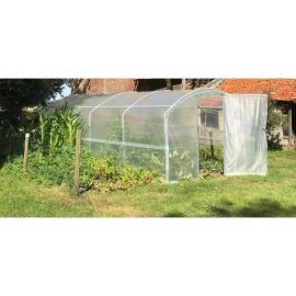 Serre 4 saisons Poly&eacute;thyl&egrave;ne 3 m + a&eacute;ration