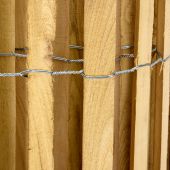 Ganivelle en robinier sci&eacute; *