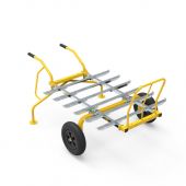 Brouette maraich&egrave;re voie large