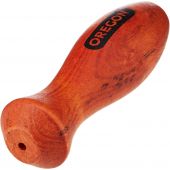 Poign&eacute;e porte lime bois, &Oslash;30mm, 10cm