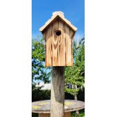 nichoirs en bois br&ucirc;le