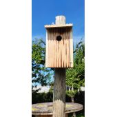 nichoirs en bois br&ucirc;le