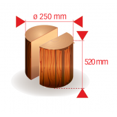 Fendeur de b&ucirc;che &eacute;lectrique 6T 2300W