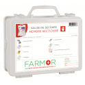 Valise de secours "membre sectionné"