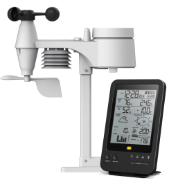 Station m&eacute;t&eacute;o professionnelle 5 en 1