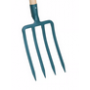 Fourche &agrave; b&ecirc;cher 4 dents triangulaires