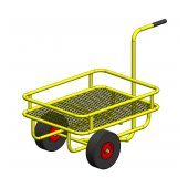 Chariot &agrave; fleurs*