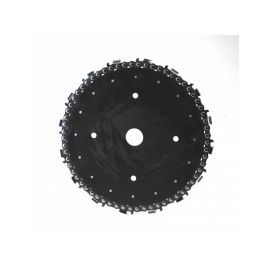 Disque avec cha&icirc;ne pour d&eacute;broussailleuse