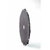 Disque avec cha&icirc;ne pour d&eacute;broussailleuse