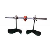 Barre outil rallong&eacute; 600mm pour houe mara&icirc;ch&egrave;re 