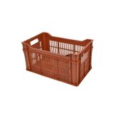 Caisse plastique gerbable / bac &agrave; fruits