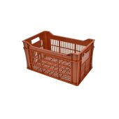 Caisse plastique gerbable / bac &agrave; fruits