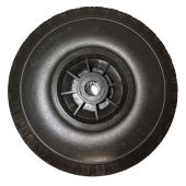 Roue increvable pour si&egrave;ge de travail galvanis&eacute;