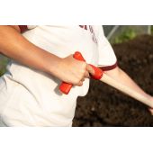 Poign&eacute;e ergonomique pour manche en bois