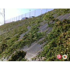 Toile de paillage noire 130g/m&sup2; *