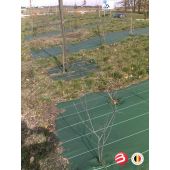 Toile de paillage verte 86g/m&sup2; *