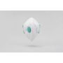Masque respiratoire FFP2 avec valve