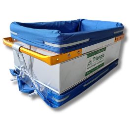 Caisse autovidante aluminium 2 &eacute;lastiques 