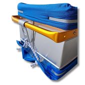 Caisse autovidante aluminium 2 &eacute;lastiques 