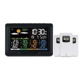 Station m&eacute;t&eacute;o 3 capteurs sans fil