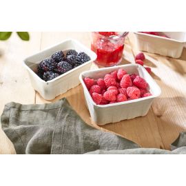 Barquettes en cellulose moul&eacute;e