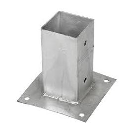 Support poteau &agrave; fixer