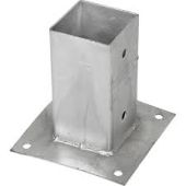 Support poteau &agrave; fixer