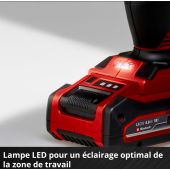 Perceuse visseuse &agrave; percussion sans fil 18V Einhell