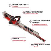 Taille-haies sans fil 18V