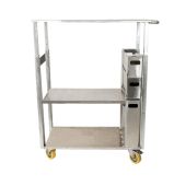 Chariot de travail ergonomique pour horticulteurs