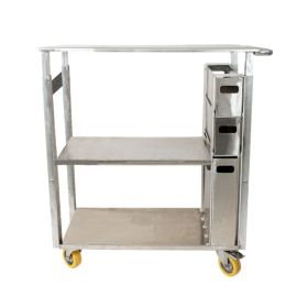 Chariot de travail ergonomique pour horticulteurs