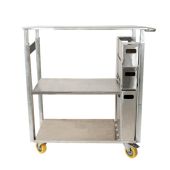 Chariot de travail ergonomique pour horticulteurs