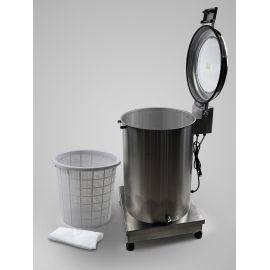 Essoreuse &agrave; salade, 76L sur roulettes Greens Spinner