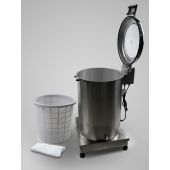 Essoreuse &agrave; salade, 76L sur roulettes Greens Spinner