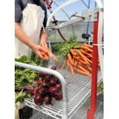 Stand de lavage avec p&eacute;dale