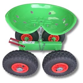 Si&egrave;ge de travail galvanis&eacute; sur roues